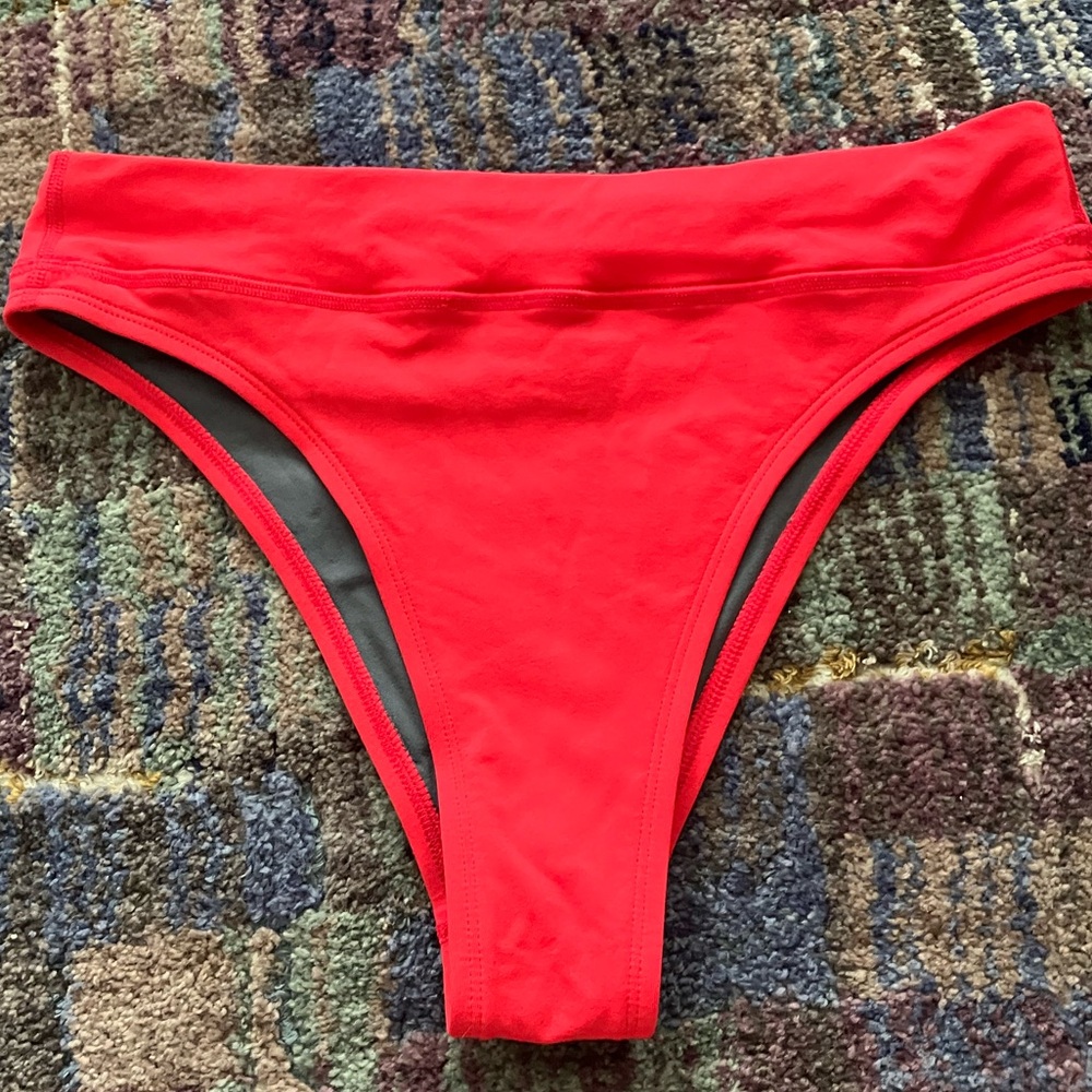Jolyn Zoe Bikini Bottom orange pink Medium